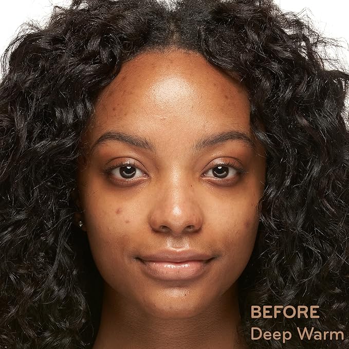 pΕ«rlisse Radiant Glow Illuminating BB Cream with SPF 30 - Glow BB Cream Enriched with Goji & Hawthorn Berry for Dewy Skin - Helps to Improve Skin Texture & Radiance - Deep (1.4 oz)