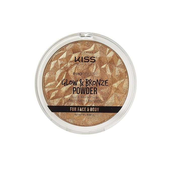 Pro Touch Glow & Bronze Powder for Face & Body- KPBP02 (Powder-Deep)