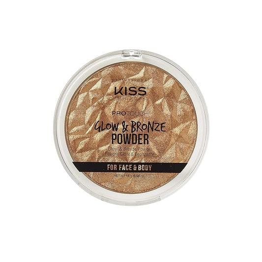 Pro Touch Glow & Bronze Powder for Face & Body- KPBP02 (Powder-Deep)