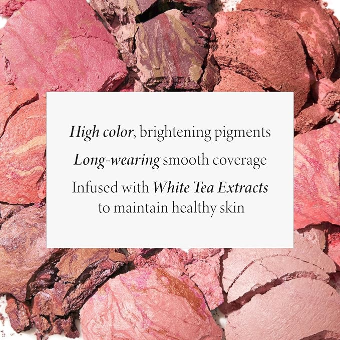 LAURA GELLER NEW YORK Baked Blush-n-Brighten Marbleized Blush for Cheeks - RosΓ© All Day - Natural Finish - Buildable Color