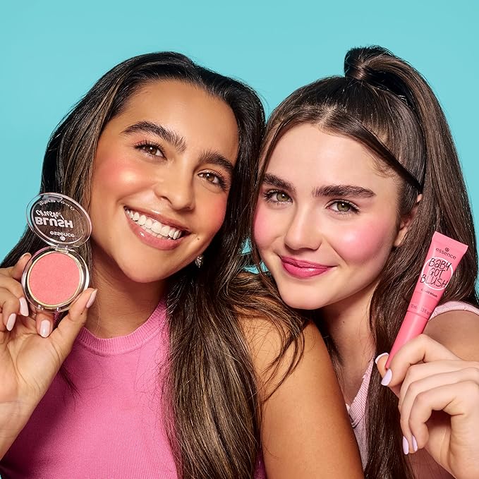 essence | Baby Got Blush Liquid Blush | Lightweight, Buildable, Radiant with Sponge Applicator | Vegan & Cruelty Free (10 | Pinkalicious)