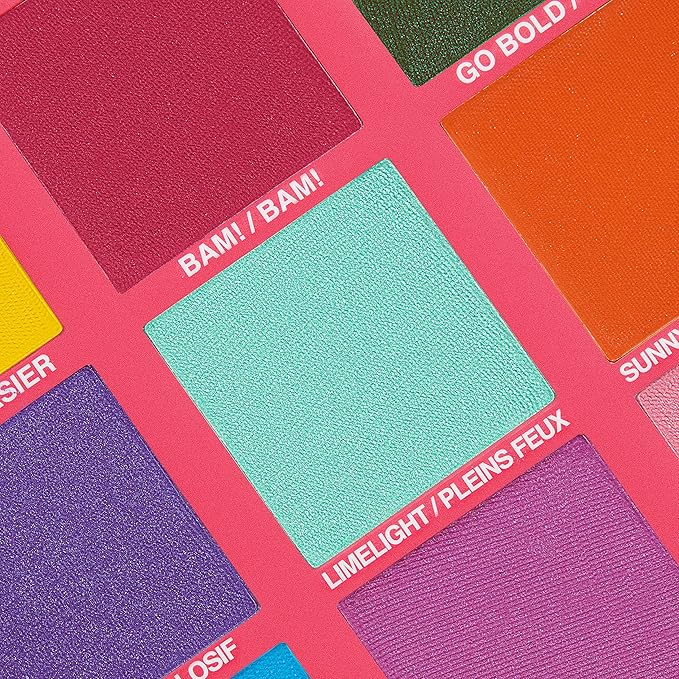 Black Radiance Brilliant Effects Eye Shadow Palette Tribal Bright