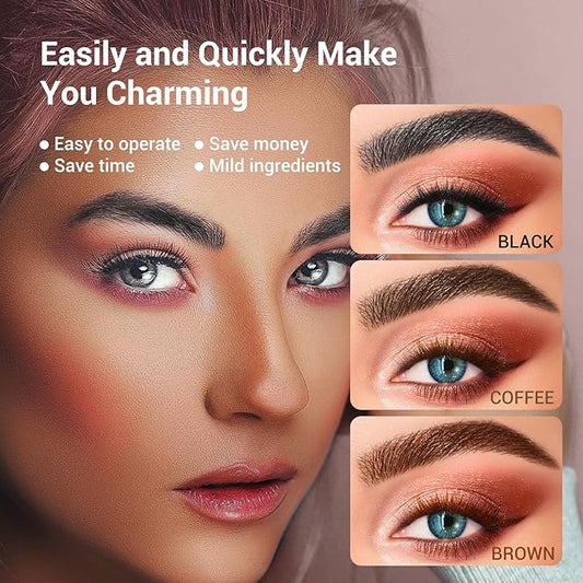 ✏️ Woman's Blonde Invisible Brows Transformed with $14 Tinting Kit (No More Daily Drawing!)