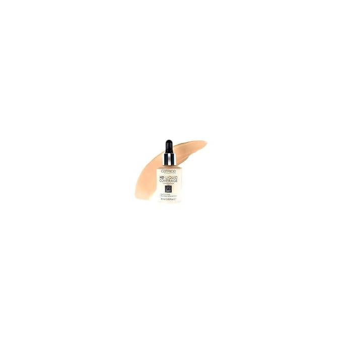 Catrice | HD Liquid Coverage Foundation | High & Natural Coverage | Vegan & Cruelty Free (035 | Natural Beige)