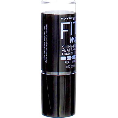 Maybelline New York Fit Me Shine Free Stick Foundation, Porcelain [110] 0.32 Ounce