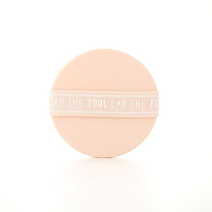 THE TOOL LAB Stamp Skinfit Cushion Foundation & Brush Set｜Glow type, No.23 Natural Beige｜120H Long-Lasting Coverage, Flawless, Ultra Adherence, Glass Glowy Clear Watercolor-Radiance Skin｜SPF 40++, 11g