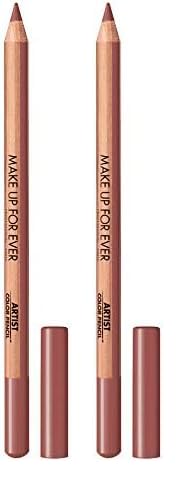 Make Up For Ever Artist Color Pencil - 604 Up and Dowm Tan for Women - 0.05 oz Makeup (Pack of 2)