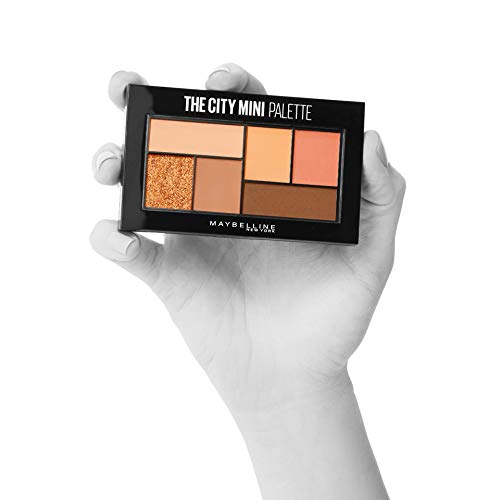 Maybelline New York The City Mini Eyeshadow Palette Makeup, Cocoa City, 0.14 Ounce