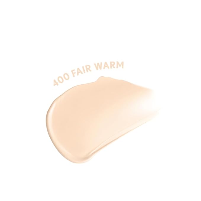 COVERGIRL Clean Fresh Blurring Skin Tint with SPF 30, 400 Fair Warm, Liquid Foundation, Soft Matte Finish, Smooths, Brightens, Blurs Pores, Mineral Sunscreen, Vegan Formula