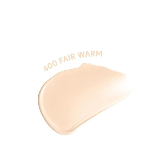 COVERGIRL Clean Fresh Blurring Skin Tint with SPF 30, 400 Fair Warm, Liquid Foundation, Soft Matte Finish, Smooths, Brightens, Blurs Pores, Mineral Sunscreen, Vegan Formula