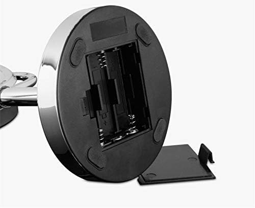 Mia Beauty Vanity Mirror 10x 1x Magnification Double-Sided Cordless LED Lighted Beautiful Polished Silver Chrome Finish for Women, Hair Stylists, Cosmetologists, Teens, Bathroom, Table Top