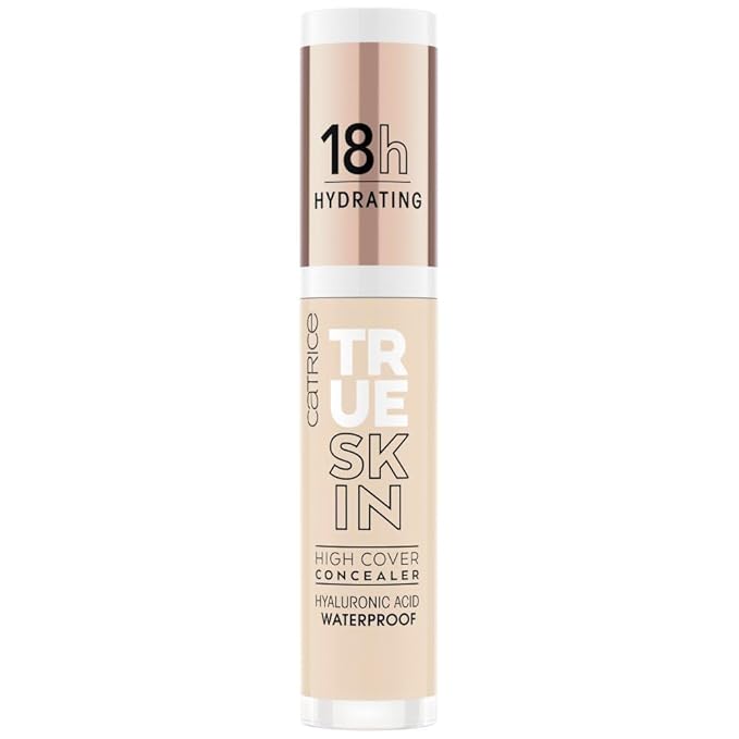Catrice | True Skin High Cover Concealer (005 | Warm Macadamia) | Waterproof & Lightweight for Soft Matte Look | With Hyaluronic Acid & Lasts Up to 18 Hours | Vegan, Cruelty Free