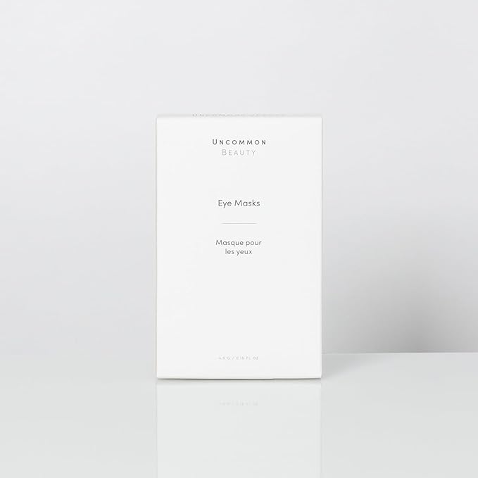 Eye Masks - Softening and Smoothing Under Eye Masks - All Skin Types, Vegan, Cruelty Free, Fragrance Free, Set of 4