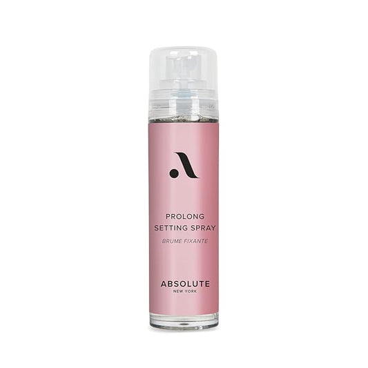 Absolute New York Prolong Setting Spray, Hydrate, Set and Prolong, Skin Boosting Hydration, Calm Skin and Reduce Redness (1.01 fl oz, Prolong Setting Spray)