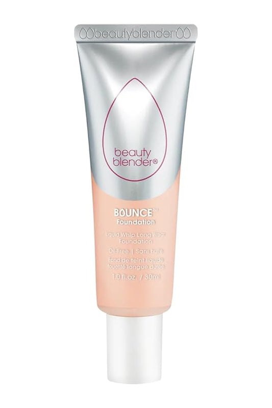 Beautyblender Bounce Liquid Whip Long Wear Foundation, Full Coverage Natural Matte Makeup Foundation, Oil Free 24 Hour Wear, 3.15 C Med Beige Version 2.0