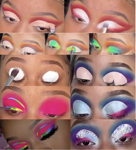 Fendy Eyeshadow Primer,Primer Face Makeup Eye Shadow Base,Anti-Aging Eyeshadow Primer Potion Waterproof Great for Oily Lids Primer (White-05)