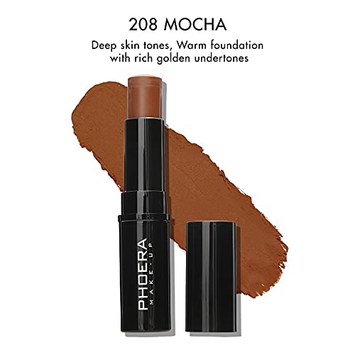 MISKEEN Concealer Stick Highlighter Pen Contour Stick, Concealer Full Coverage, Waterproof Concealer Creamy Stick Contour Makeup for Eyes and Dark Circles (208 MOCHA)
