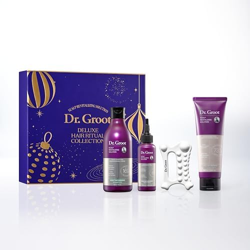 Dr. Groot Scalp Revitalizing Solution Deluxe Hair Ritual Collection – LIMITED EDITION HOLIDAY SET