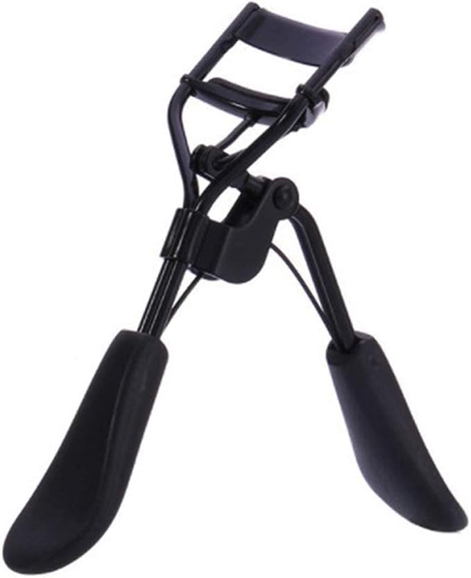 Black Portable Eyelash Curler - Crimps and Curls Lashes for Perfect,Portable Eyelash Curler Maker Eye Lashes Clip Women Beauty Cosmetic Tool Gift,Makeup Brushes and Tools