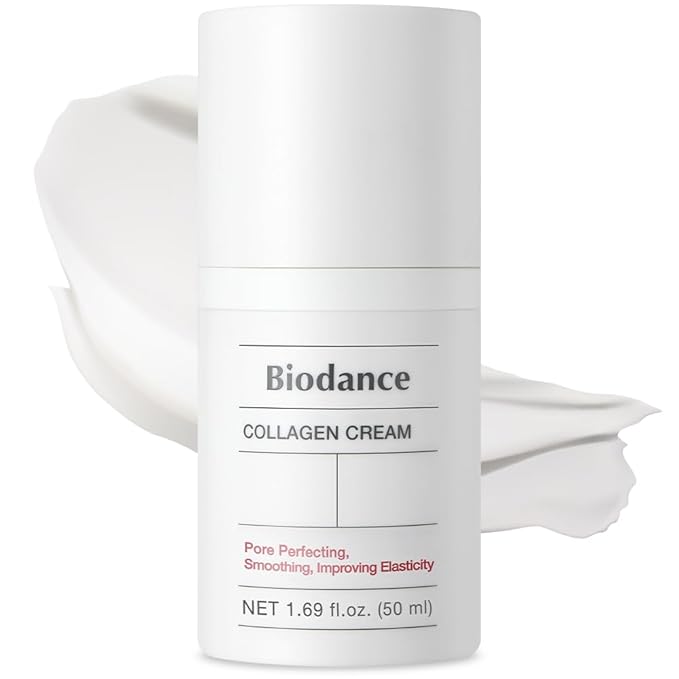 BIODANCE Collagen Cream | Firming Facial Moisturizer with Collagen, Mineral water, Hyaluronic Acid for Face | 1.69 fl.oz, 50ml