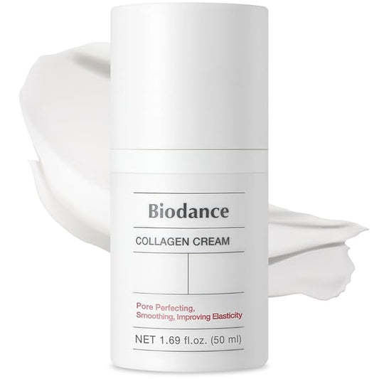 BIODANCE Collagen Cream | Firming Facial Moisturizer with Collagen, Mineral water, Hyaluronic Acid for Face | 1.69 fl.oz, 50ml