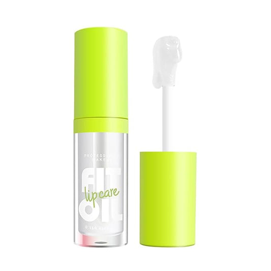 8 Colors Lip Plumping Gloss With Big Brush Head, Moisturizing Formula, Visibly Defines & Plumps Lips Repairing Lightening Lines Fresh Clear Smooth Care (# 01)