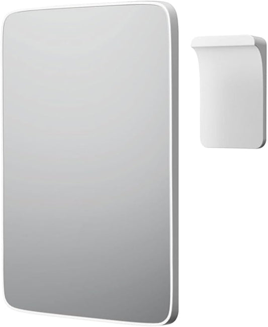 Mavoro Vanity Mirror | Portable Makeup Mirror, Wall Mountable and Tabletop Use, Compact Cosmetic Mirror for Home and Travel, 7x9in