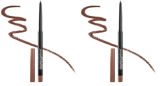 Maybelline Color Sensational Shaping Lip Liner with Self-Sharpening Tip, Beige Babe, Nude, 0.01 oz (Pack of 2)