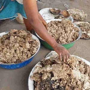 African Black Soap Brightening Sugar Scrub For Face and Body with Lavender and Lemon Essential Oils 450g