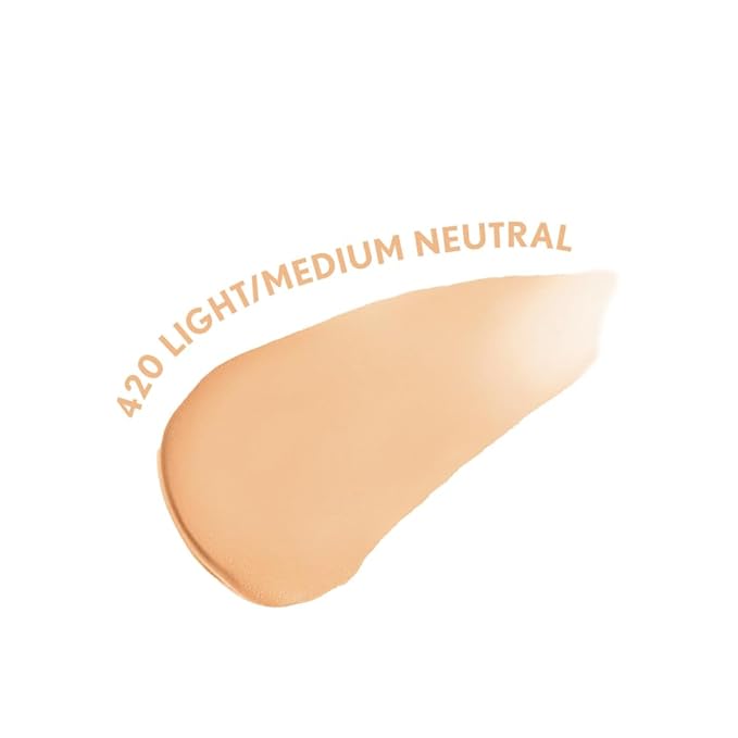 COVERGIRL Clean Fresh Blurring Skin Tint with SPF 30, 420 Light/Medium Neutral, Liquid Foundation, Soft Matte Finish, Smooths, Brightens, Blurs Pores, Mineral Sunscreen, Vegan Formula