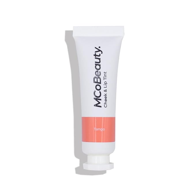 MCoBeauty Cheek And Lip Tint - Luminous Pop Of Buildable Color - Quick-Drying And Long-Wearing - Blurs The Lines Between A Dewy Gloss And A Stain - Gives Skin A Youthful Glow - Tango - 0.34 Oz