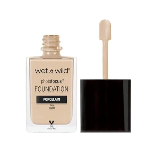 wet n wild Photo Focus Matte Liquid Foundation Cream Beige, Vegan & Cruelty-Free