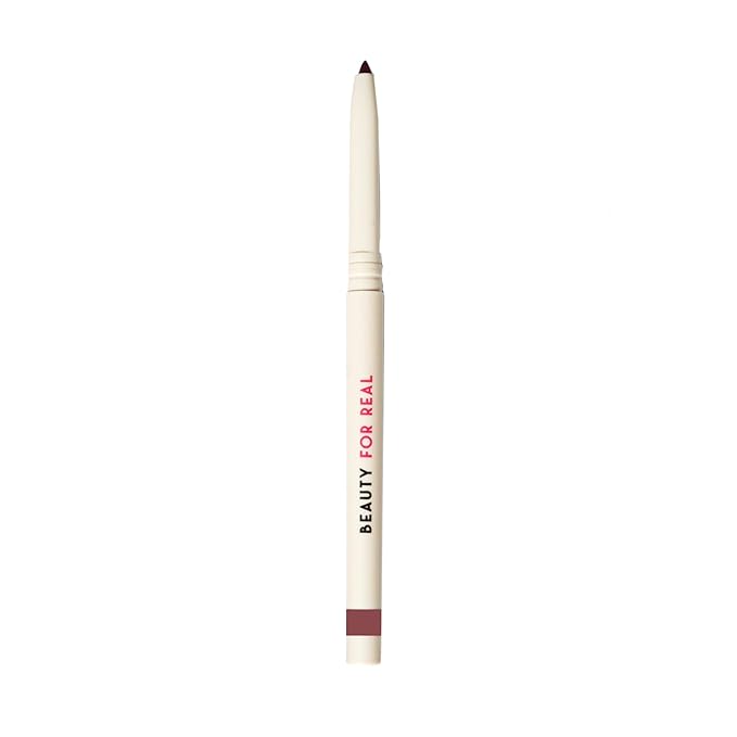 Beauty For Real D-Fine Lip Liner Pencil, Universal Warm - Universal, Long-Wear Shade - Define, Enhance & Perfect Lip Shape - Creamy Texture for Easy Application - No Sharpener Required - 0.012 oz