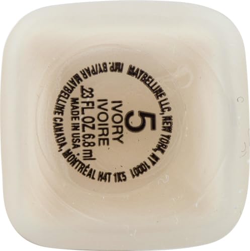 Maybelline New York Fit Me Liquid Concealer Makeup, Natural Coverage, Lightweight, Conceals, Covers Oil-Free, Ivory, 1 Count (Packaging May Vary) (Pack of 2)