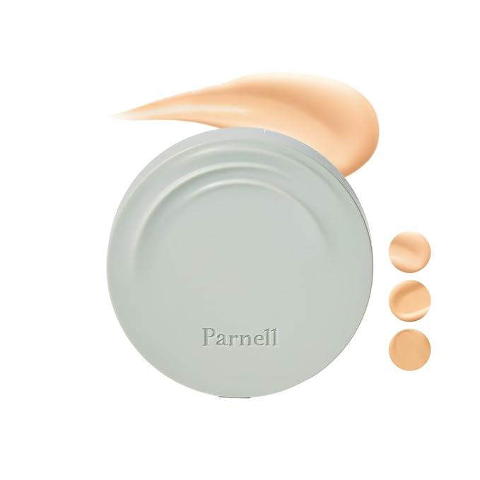 Parnell Cicamanu Serum In Matte Cushion 15g (#23 Natural beige) | Lightweight, Long-Lasting Matte Foundation with Skincare Benefits for Smooth, Flawless Skin | K-Beauty