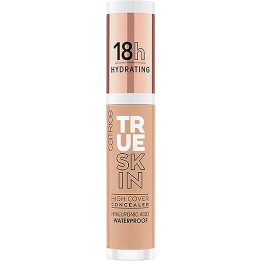 Catrice | True Skin High Cover Concealer (046 | Warm Toffee) | Waterproof & Lightweight for Soft Matte Look | With Hyaluronic Acid & Lasts Up to 18 Hours | Vegan, Cruelty Free