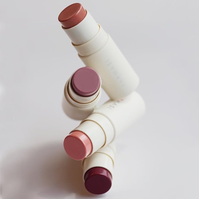 FARMASi Blush Stick, Romantic Rose – Smooth & Conditioning, Dermatologically Tested Radiant Glow for Lips & Cheeks, 0.14 oz / 4 g, Flirt