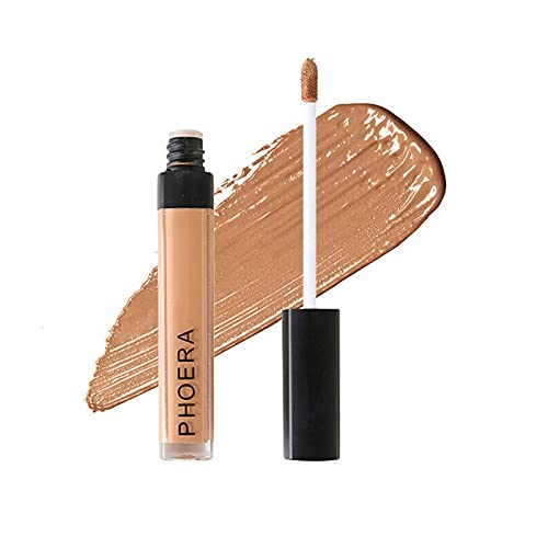 AQUAPURITY PHOERA Liquid Concealer Full Coverage Makeup Face Moisturizer Foundation Conceal Under Eye Dark Circles (106 CHESTNUT)
