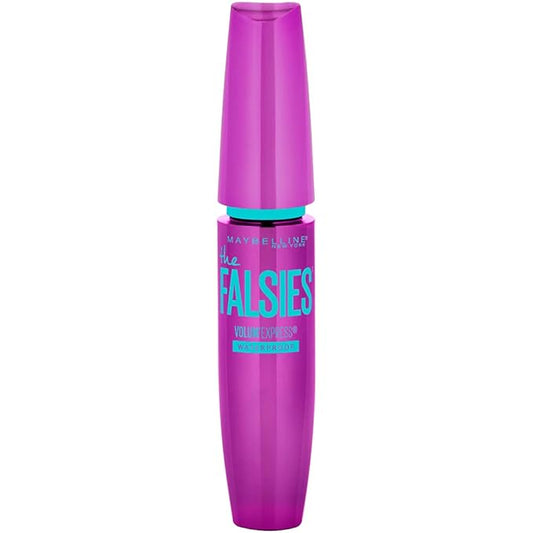 Maybelline Volum' Express The Falsies Waterproof Mascara, Volumizing and Separating Make Up Formula, Very Black, 1 Count