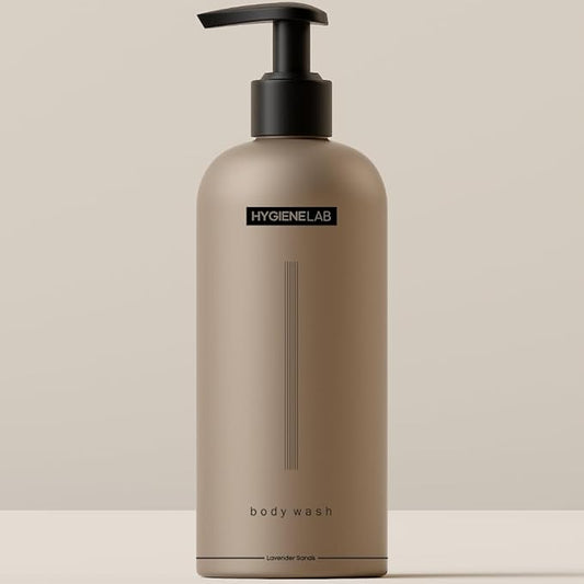 Mens Natural Body Wash - Ultra Hydrating, EWG Verified Clean Formula, Lavender Sands Scent, Sulfate-Free, Paraben-Free, Phthalates-Free, Gentle & Effective for Healthy Skin (10 oz)