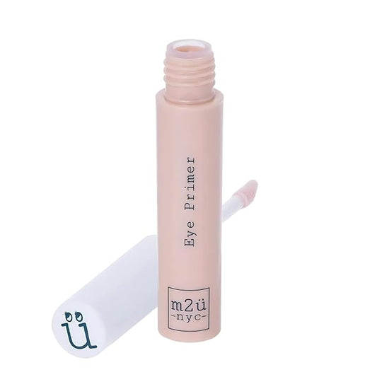 M2U NYC Hydrating Eye Primer – Preps Eyelids for Intense Eyeshadow Colors, Long-Lasting, Crease-Free Wear, Smudge-Proof, Lightweight Eye Shadow Primer - Non-Greasy Gripping Formula for Wrinkle-Filling