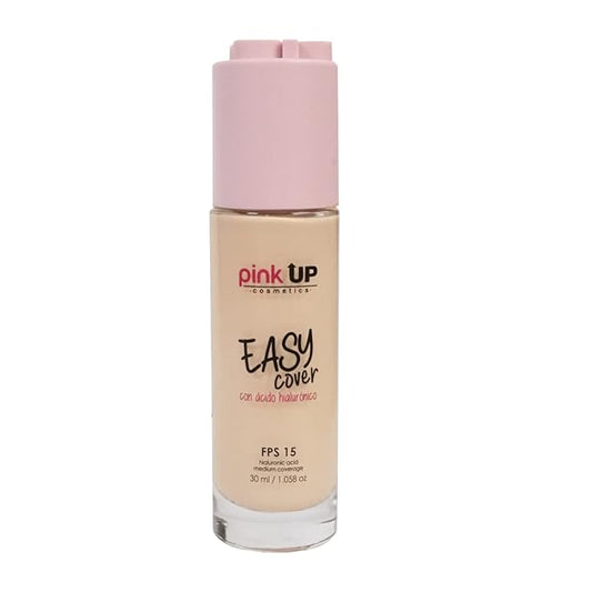 Easy Cover Liquid Makeup| Foundation Make Up| Tinted Moizturizer for face| Liquid Make Up| Medium coverage| Water base| Alcohol free| Model PKEC100