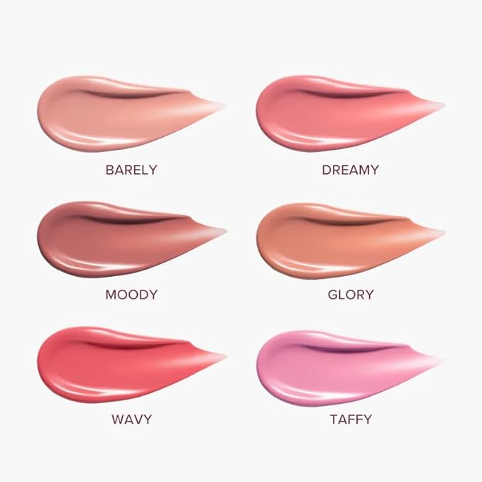 DEAR DAHLIA Petal Drop Liquid Blush – Multi-Use, High-Pigment, Lightweight & Long-Lasting, Dewy Finish, Vegan & Cruelty-Free, for Sensitive Skin, 4g – BARELY