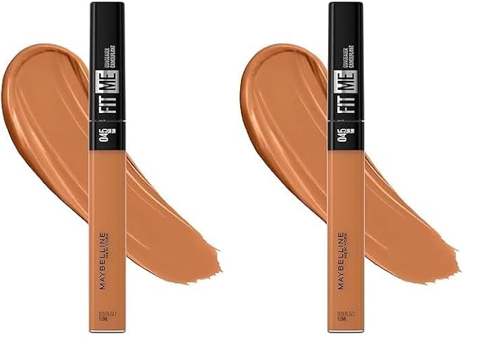 Maybelline Fit Me Liquid Concealer Makeup, Natural Coverage, Oil-free, Tan, 1 Count (Pack of 2)