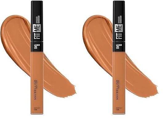 Maybelline Fit Me Liquid Concealer Makeup, Natural Coverage, Oil-free, Tan, 1 Count (Pack of 2)