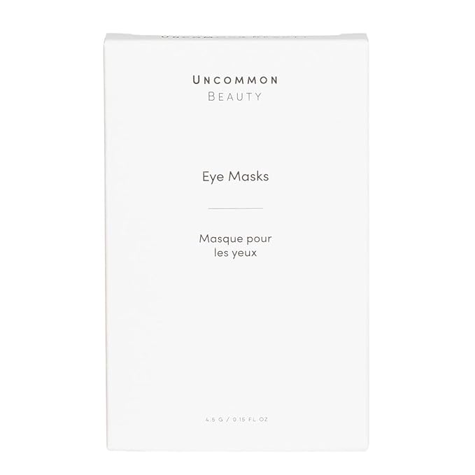 Eye Masks - Softening and Smoothing Under Eye Masks - All Skin Types, Vegan, Cruelty Free, Fragrance Free, Set of 4