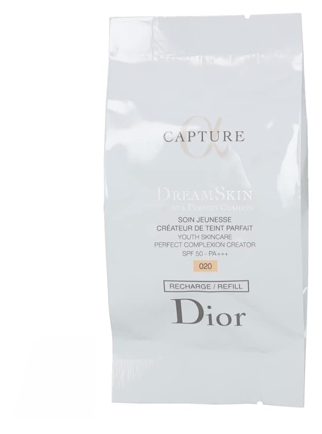 Dior Cushion Refill Capture Dreamskin Moist & Perfect Spf50 Pa+++ 020(1 Pack)