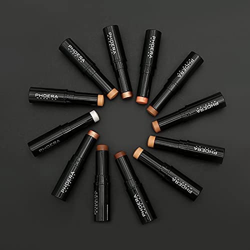 MISKEEN Concealer Stick Highlighter Pen Contour Stick, Concealer Full Coverage, Waterproof Concealer Creamy Stick Contour Makeup for Eyes and Dark Circles (201 Porcelain)