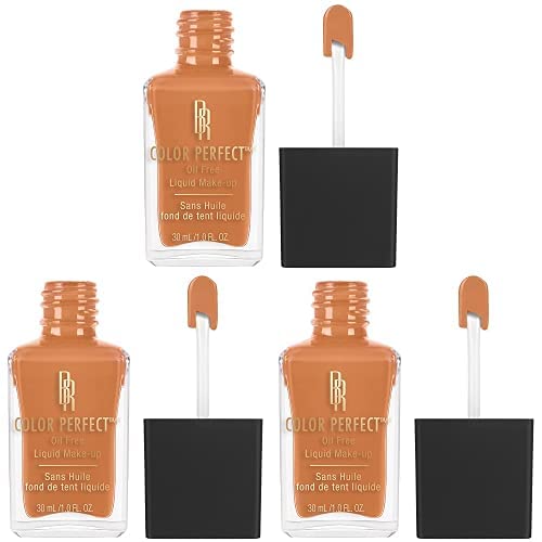 Black Radiance Color Perfect Liquid Full Coverage Foundation Makeup, Chocolate Dipped, 1 Ounce (Pack of 3)