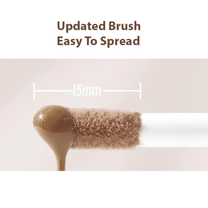 1PC Iskinyo Liquid Highlighter Contour Blusher Concealer Color Corrector, Stay Long Lasting Moisturizing Liquid Makeup Facial Highlighter, Create 3D Makeup (01#, 2.8g)